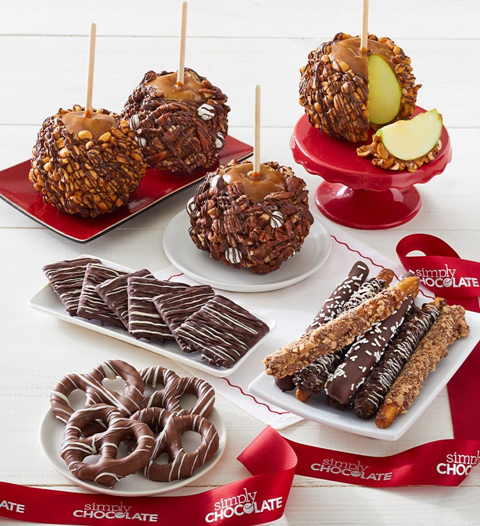 Simply Chocolate® Deluxe Sumptuous Snack Tray